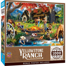 Yellowstone Ranch - The Big House 1000 Piece Jigsaw Puzzle (ONLINE ORDER ONLY)