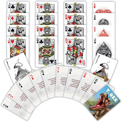 T-Rex Playing Cards - 54 Card Deck (ONLINE ORDER ONLY)