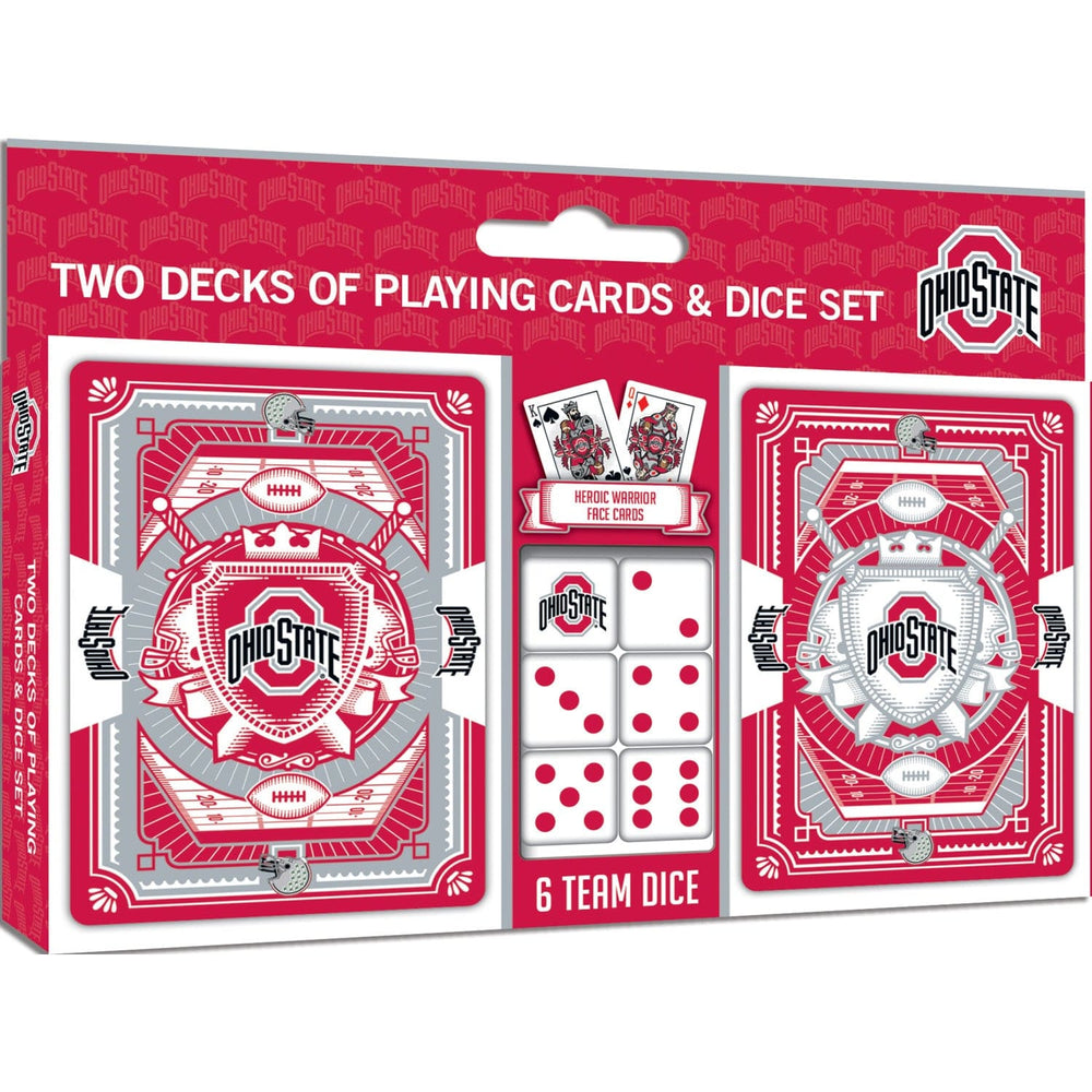 Ohio State Buckeyes - 2-Pack Playing Cards & Dice Set (ONLINE ORDER ONLY)