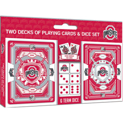 Ohio State Buckeyes - 2-Pack Playing Cards & Dice Set (ONLINE ORDER ONLY)