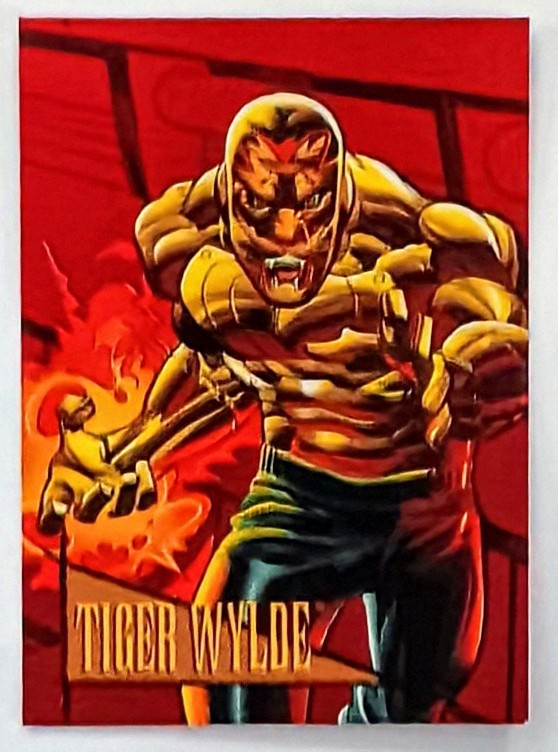 Marvel Universe Card - 1993 #F9 Tiger Wylde (Foil) (ONLINE ORDER ONLY)