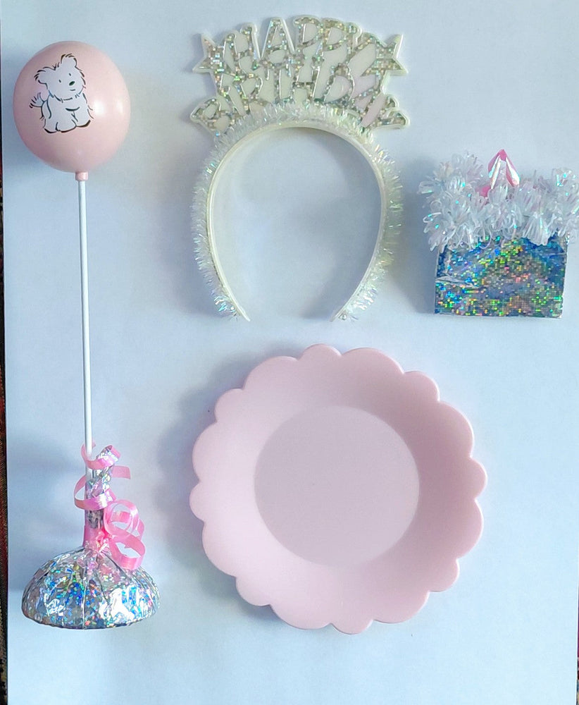 American Girl Doll Accessory Set - Coconut's Birthday (Partial)