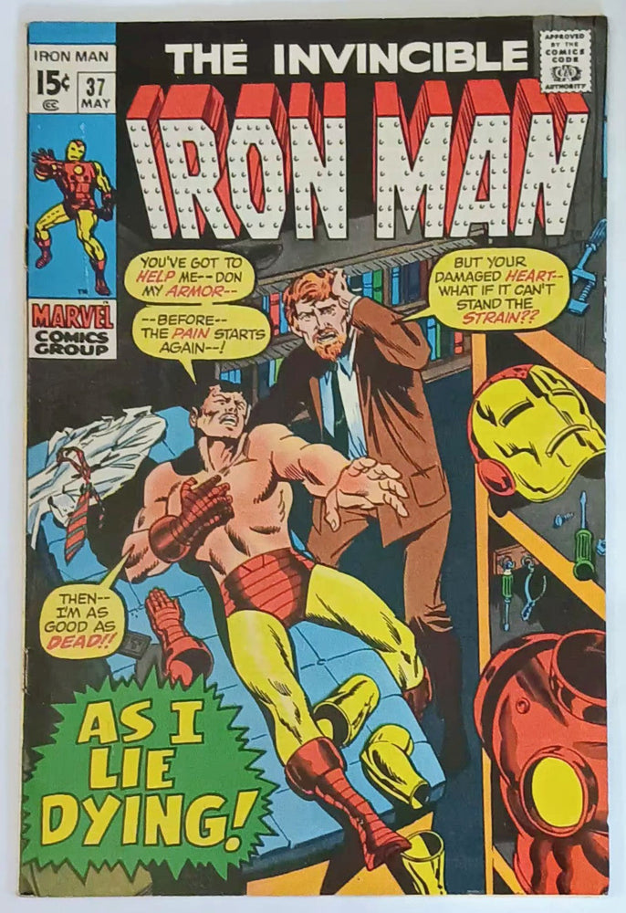 Iron Man #037, Marvel Comics (May 1971, GD/VG) (ONLINE ORDER ONLY)