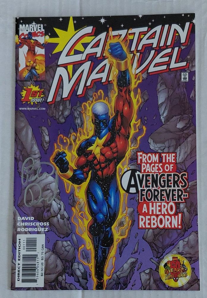 Marvel Comics: Captain Marvel V3 #01 (Signed) (ONLINE ORDER ONLY)