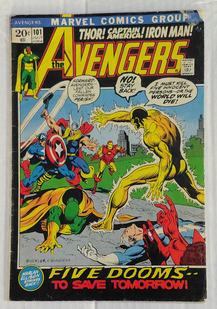 Marvel Comics: Avengers #101 (ONLINE ORDER ONLY)