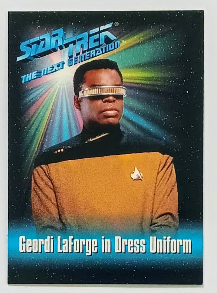 Star Trek Trading Card - Geordi LaForge (Dress Uniform) (ONLINE ORDER ONLY)
