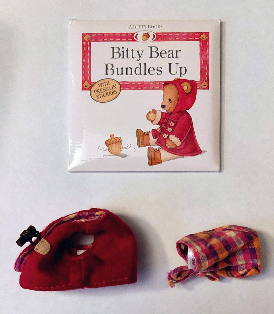 Bitty Bear Bundles Up Set - Vest, Bandanna and Sticker Book (ONLINE ORDER ONLY)