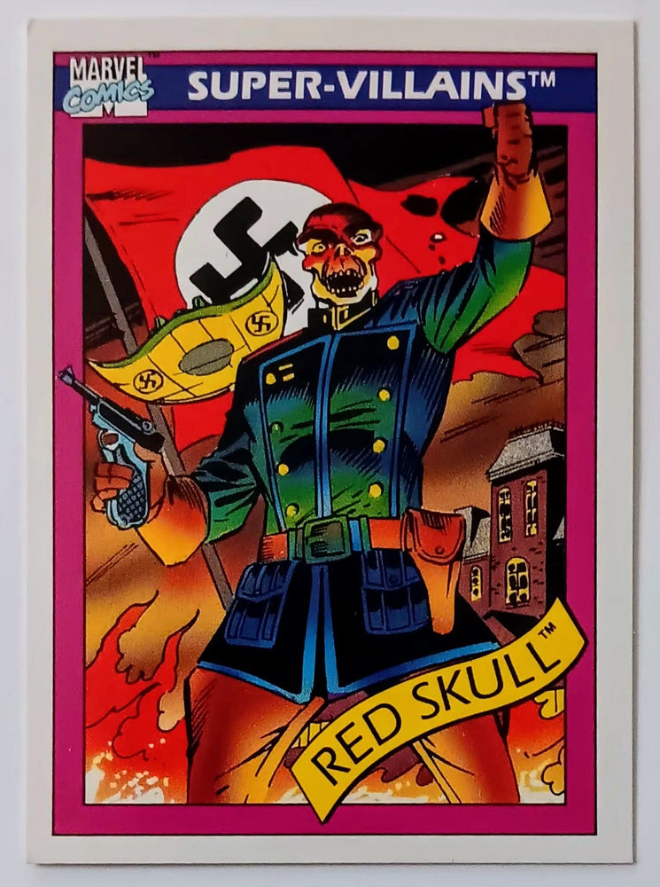 Marvel Universe Card - 1990 #081 Red Skull (ONLINE ORDER ONLY)