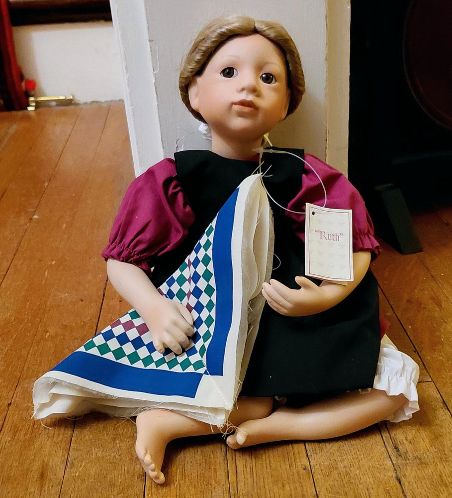 Amish Blessings Porcelain Doll - Ruth (ONLINE ORDER ONLY)