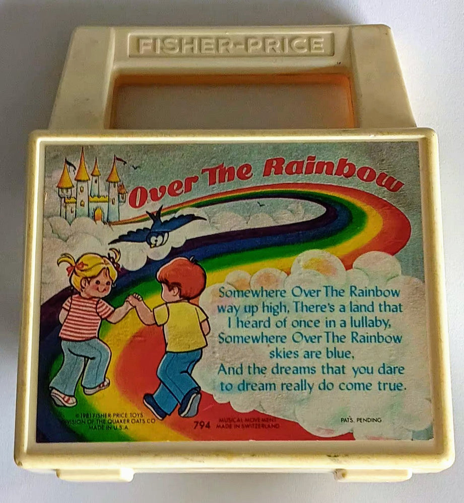 Fisher Price Music Box - Over The Rainbow (ONLINE ORDER ONLY)