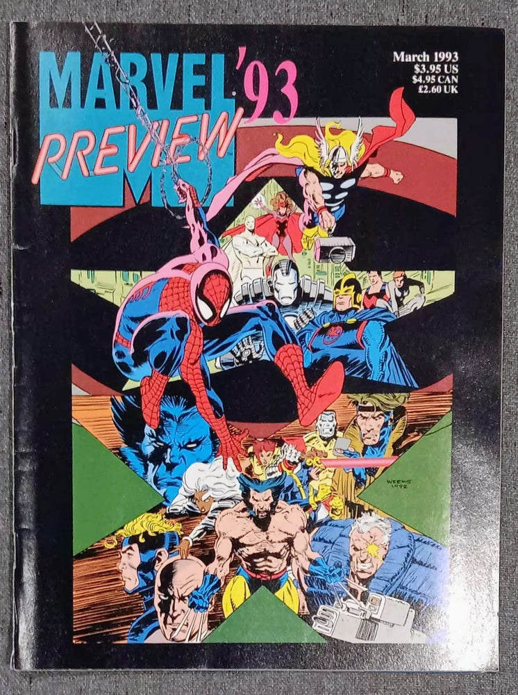 Marvel Preview Magazine (March 1993) (ONLINE ORDER ONLY)