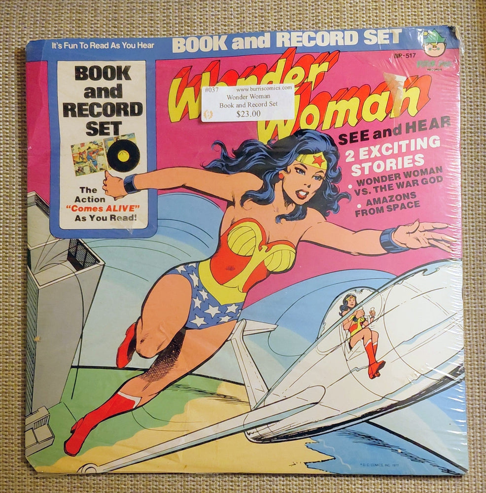 DC Book and Record Set: Wonder Woman (ONLINE ORDER ONLY)