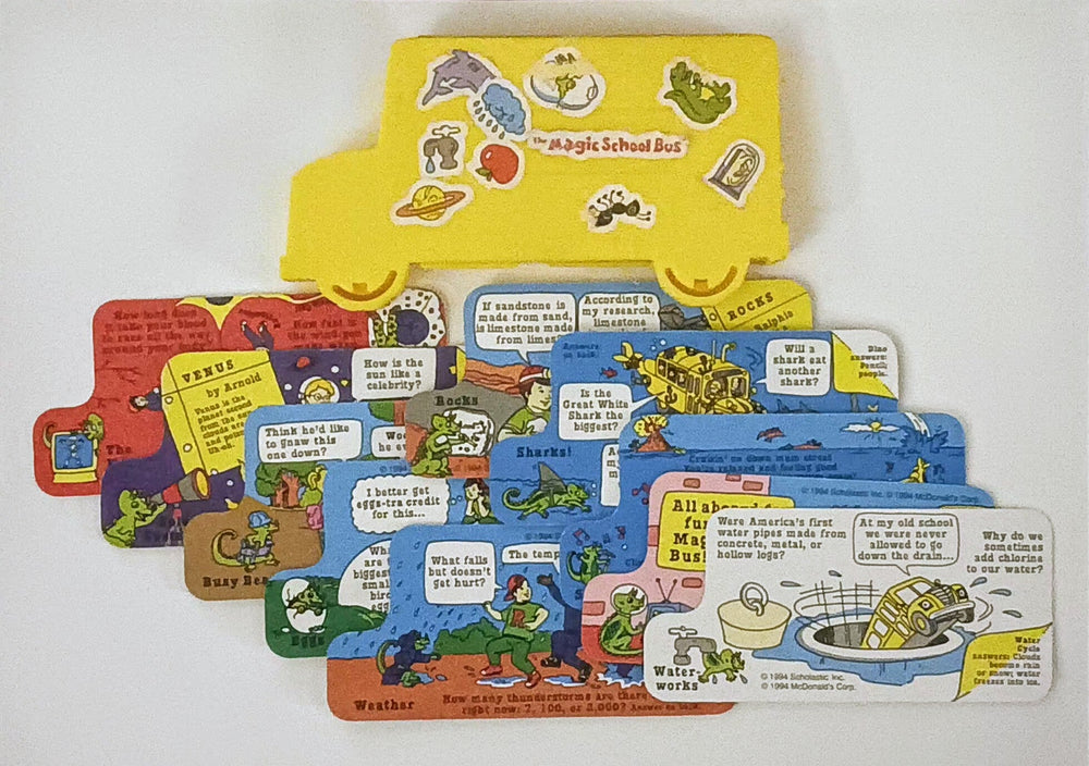 McDonald's Happy Meal toy - Magic School Bus (ONLINE ORDER ONLY)