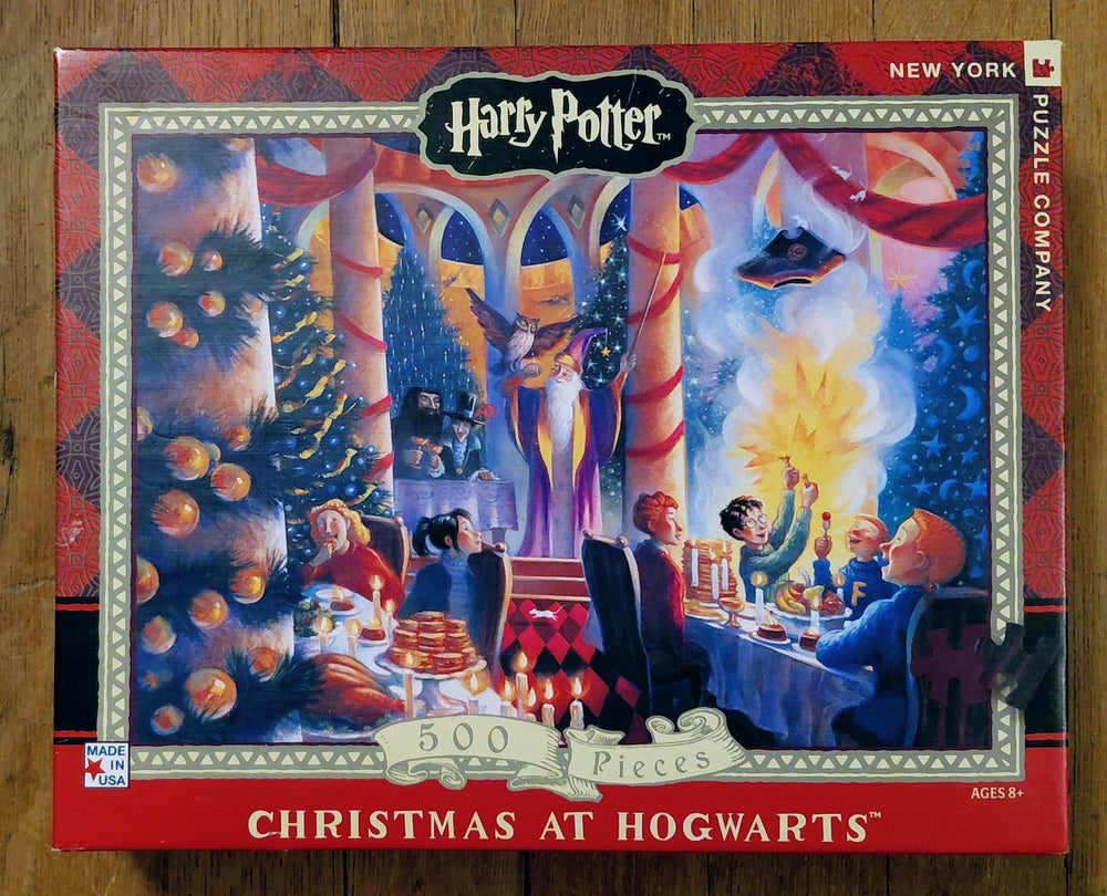 Harry Potter 500 Piece Puzzle - Christmas At Hogwarts (ONLINE ORDER ONLY)