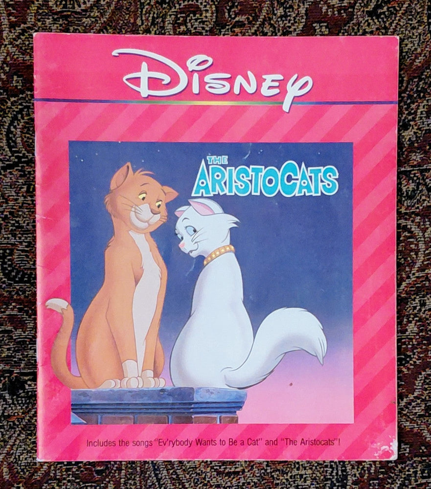 Disney Read-Along Book - The Aristocats (ONLINE ORDER ONLY)