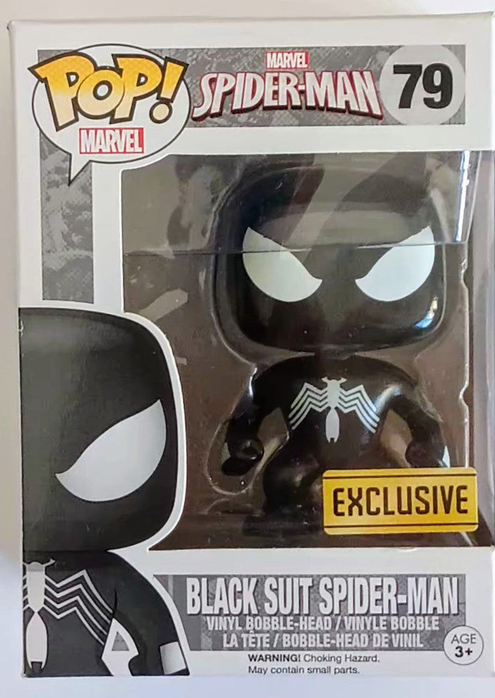 Marvel Funko Pop - Black Suit Spider-Man (ONLINE ORDER ONLY)