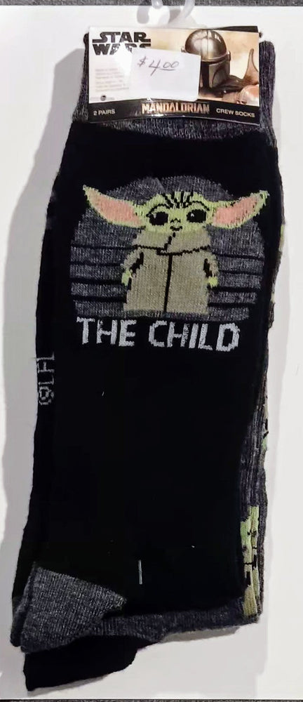 Star Wars Socks - Mandalorian Crew Socks (The Child) (ONLINE ORDER ONLY)