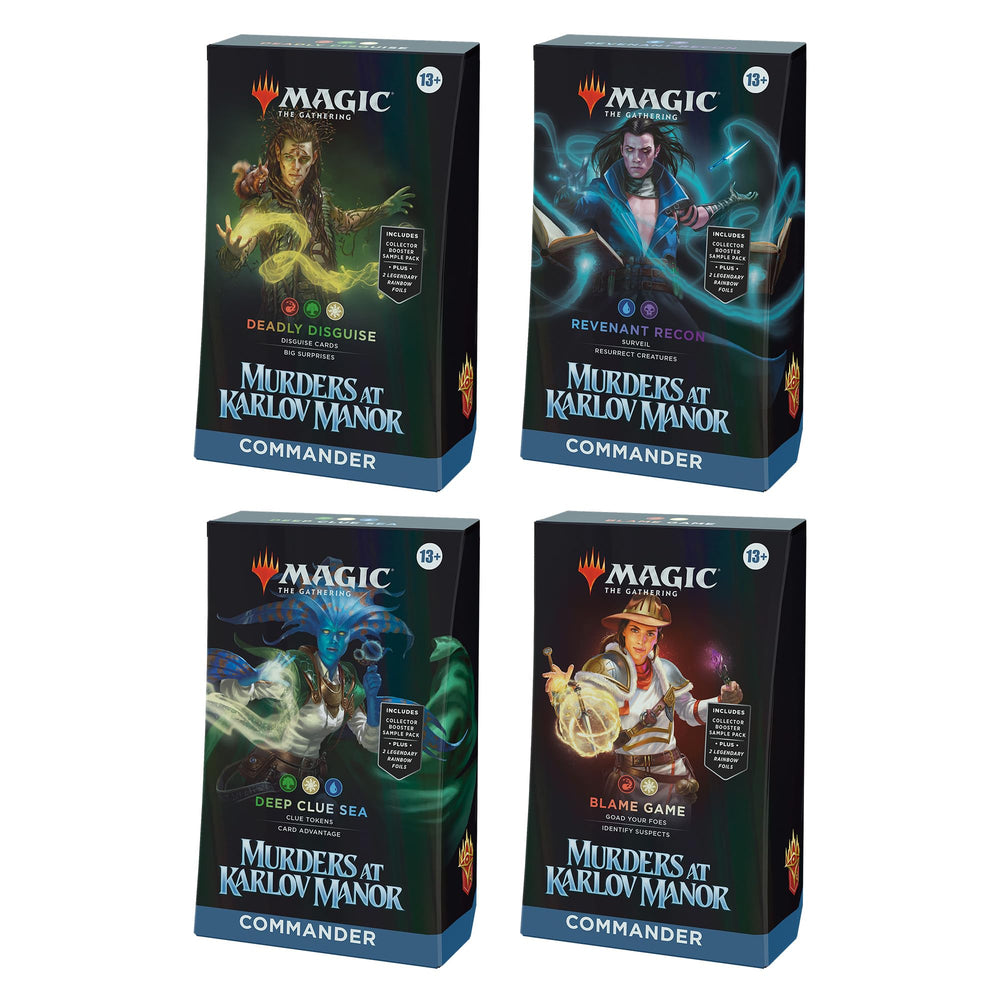 Murders At Karlov Manor Single Commander Deck | Magic (ONLINE ORDER ONLY)