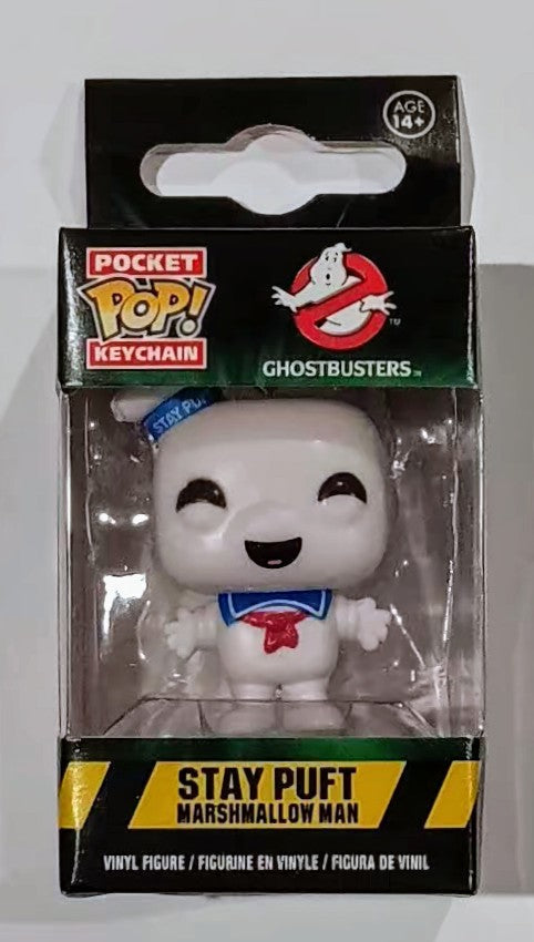 Movies Pocket Pop Keychain - Stay Puft Marshmallow Man (Ghostbusters) (ONLINE ORDER ONLY)