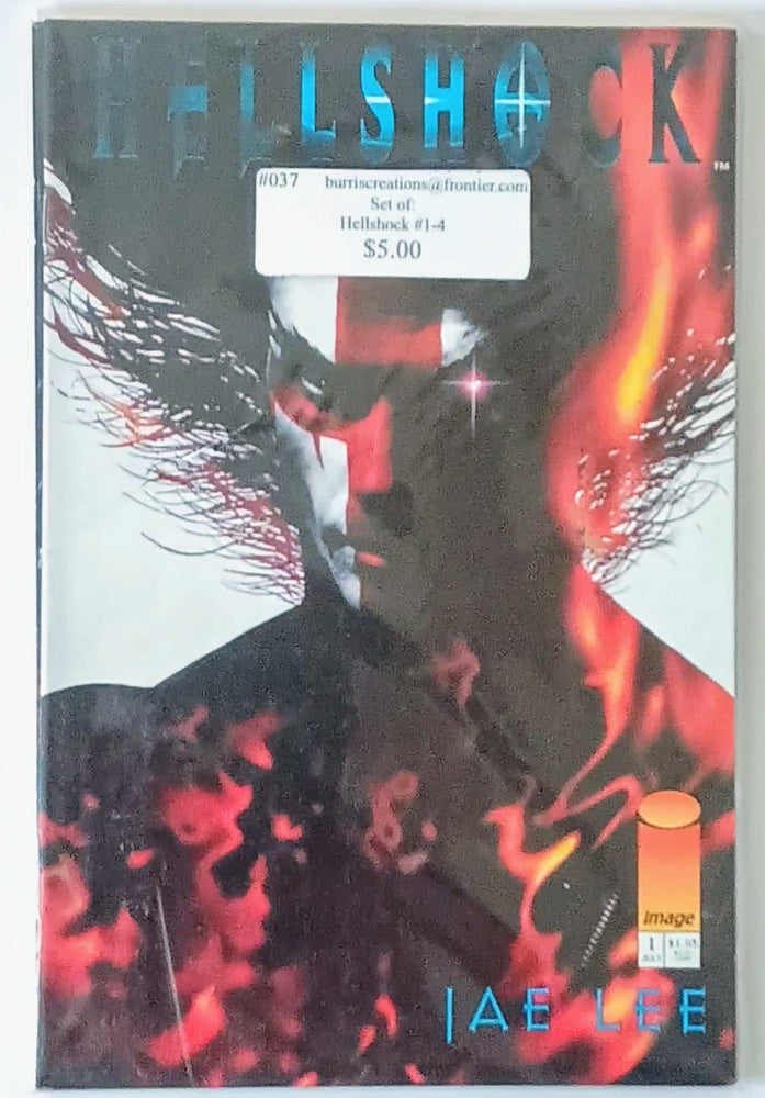 Comic Book Set: Hellshock #1-4, Image Comics (ONLINE ORDER ONLY)