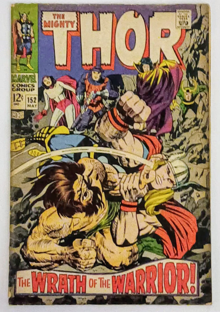 The Mighty Thor #152, Marvel Comics (May 1968, Fair) (ONLINE ORDER ONLY)
