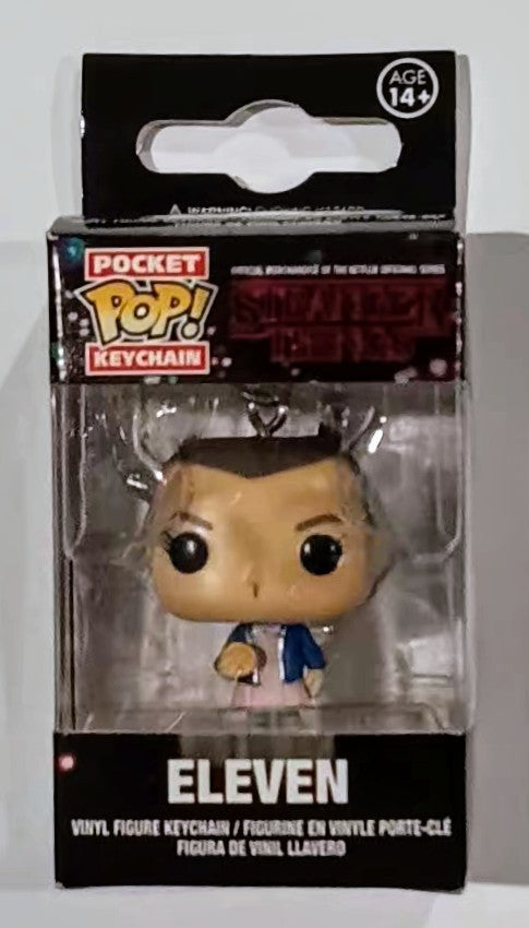 TV Pocket Pop Keychain - Eleven (Stranger Things) (ONLINE ORDER ONLY)
