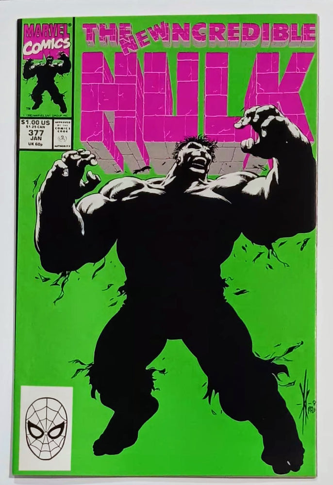 Marvel Comics: Incredible Hulk #377 (ONLINE ORDER ONLY)