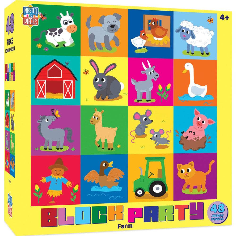 Block Party - Undersea 48 Piece Jigsaw Puzzle (ONLINE ORDER ONLY)