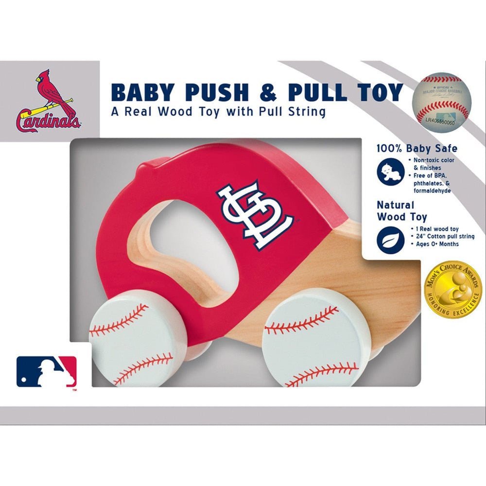 St. Louis Cardinals - Push & Pull Baby Toy (ONLINE ORDER ONLY)