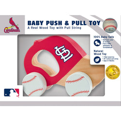 St. Louis Cardinals - Push & Pull Baby Toy (ONLINE ORDER ONLY)