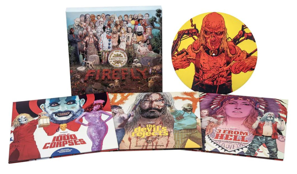 Rob Zombie's Firefly Trilogy (6LP, Splatter, Box) [Vinyl] (ONLINE ORDER ONLY)