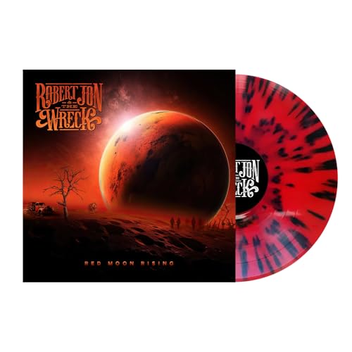 Robert Jon & The Wreck - Red Moon Rising [Red/Black Splatter LP] [Vinyl]