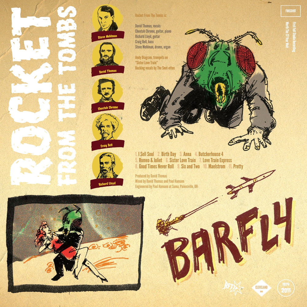 Rocket From The Tombs - Barfly [CD] (ONLINE ORDER ONLY)