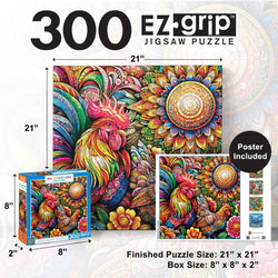 Kaleidoscope - Sunrise Serenade 300 Piece EZ Grip Jigsaw Puzzle