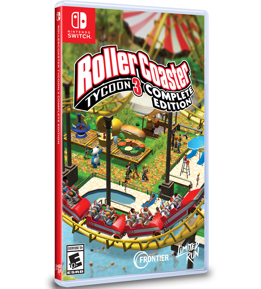 Roller Coaster Tycoon 3 Complete Edition (Limited Run #233) (Nintendo Switch) (ONLINE ORDER ONLY)