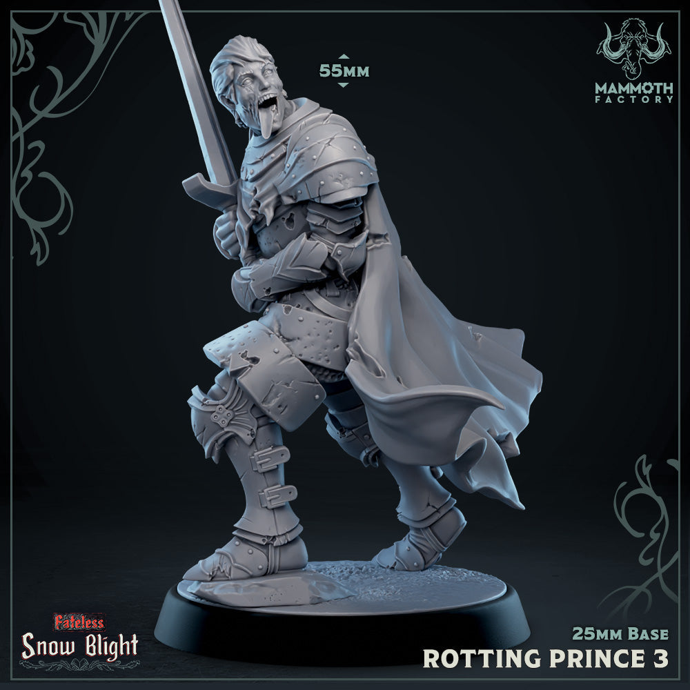 Rotting Prince 3 (Male Undead Human Noble) (Online Order Only)
