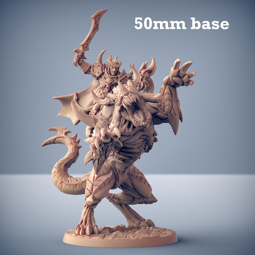 Rourazaak, the Infernal (Demon Beast, With or Without Rider) (Online Only)
