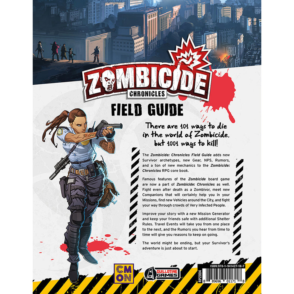 Zombicide Chronicles RPG: Field Guide (ONLINE ORDER ONLY)