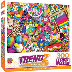 Trendz - Hooked on Color 300 Piece EZ Grip Jigsaw Puzzle
