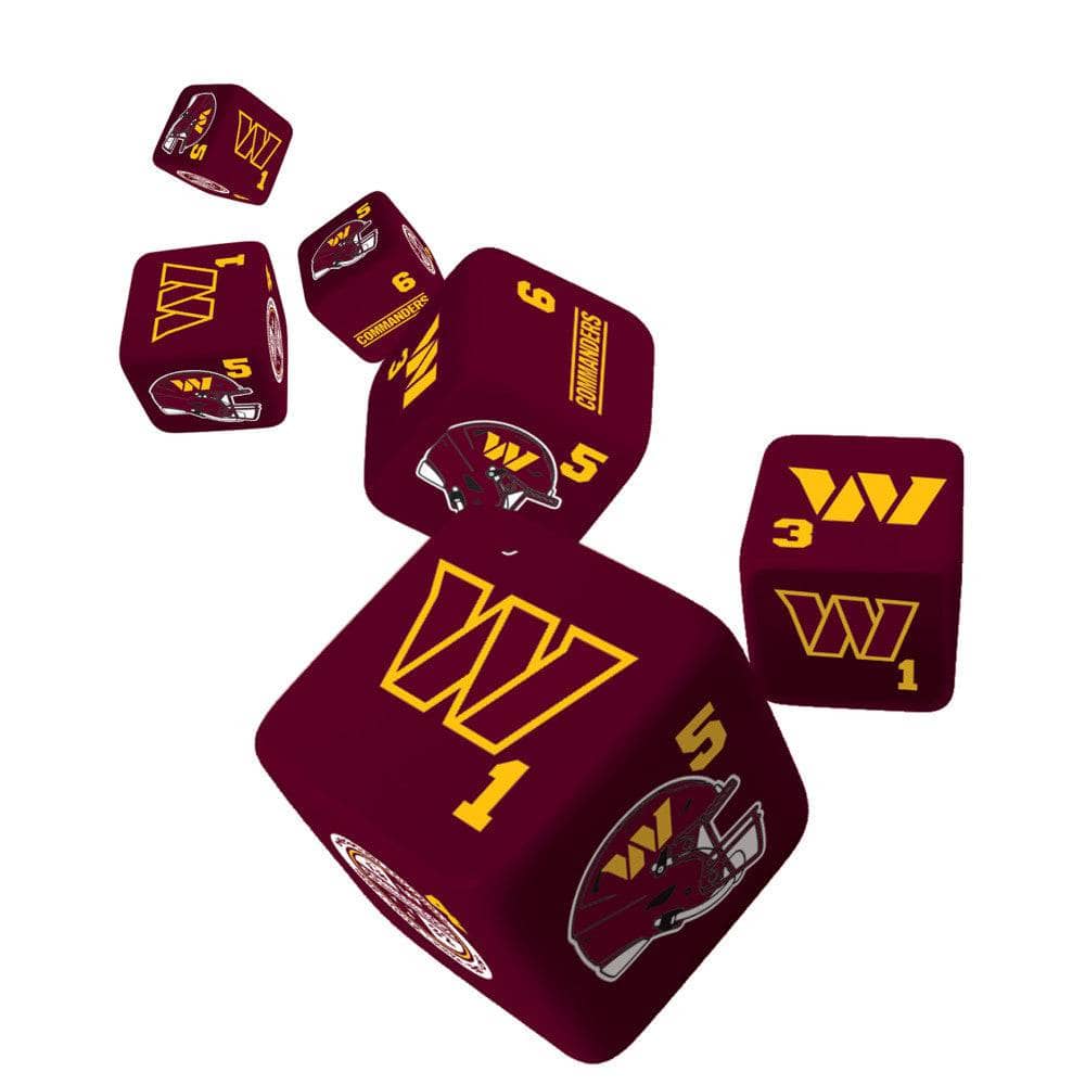 Washington Commanders Dice Set - 19mm (ONLINE ORDER ONLY)