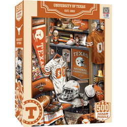 Texas Longhorns - Locker Room 500 Piece Jigsaw Puzzle (ONLINE ORDER ONLY)