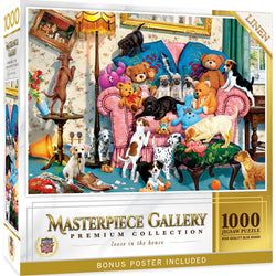 Masterpiece Gallery - Loose in the House 1000 Piece Jigsaw Puzzle (ONLINE ORDER ONLY)