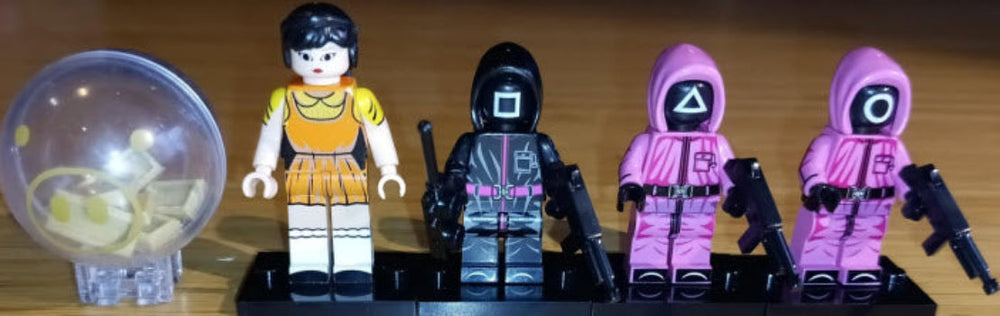 Squid Game Custom Minifig Set S2 (8 Figures) (Online Only)