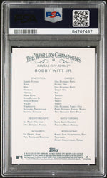 2023 TOPPS ALLEN & GINTER BOBBY WITT JR.  #84 - PSA 10 (Online Order Only)