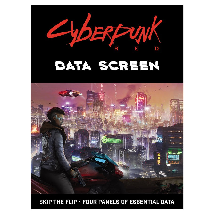 Cyberpunk Red: Data Screen (ONLINE ORDER ONLY)