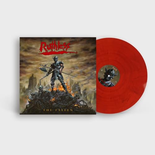 Ruthless - The Fallen (Red Transparent/Blue Marbled) [Vinyl] (ONLINE ORDER ONLY)