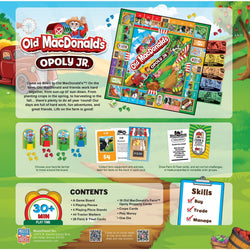 Old MacDonald's Opoly Junior (ONLINE ORDER ONLY)