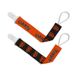 San Francisco Giants - Pacifier Clip 2-Pack (ONLINE ORDER ONLY)