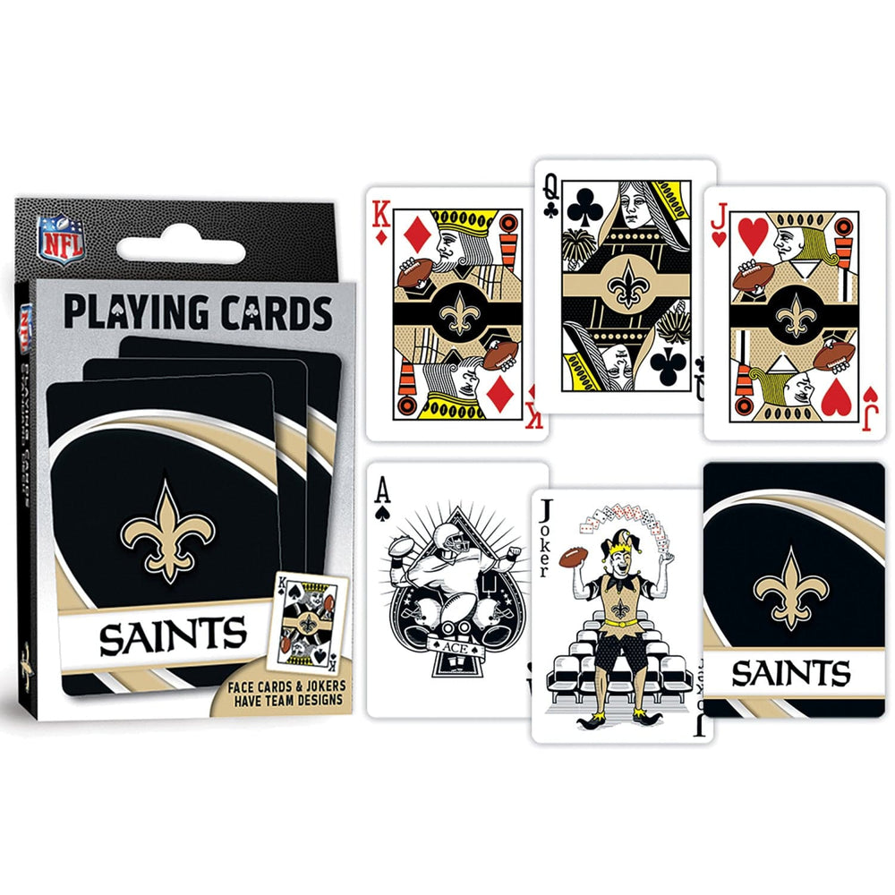 New Orleans Saints Playing Cards - 54 Card Deck (ONLINE ORDER ONLY)