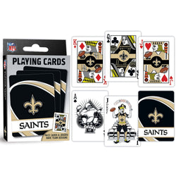New Orleans Saints Playing Cards - 54 Card Deck (ONLINE ORDER ONLY)